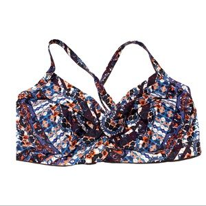 Athleta 34D/DD Women’s Marrakesh Bikini Top Swimwear